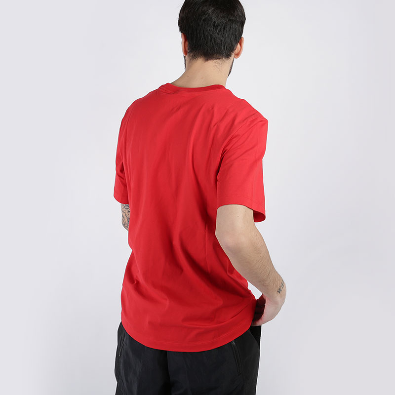 мужская красная футболка Jordan Paris Saint-Germain Tee BQ8389-657 - цена, описание, фото 4
